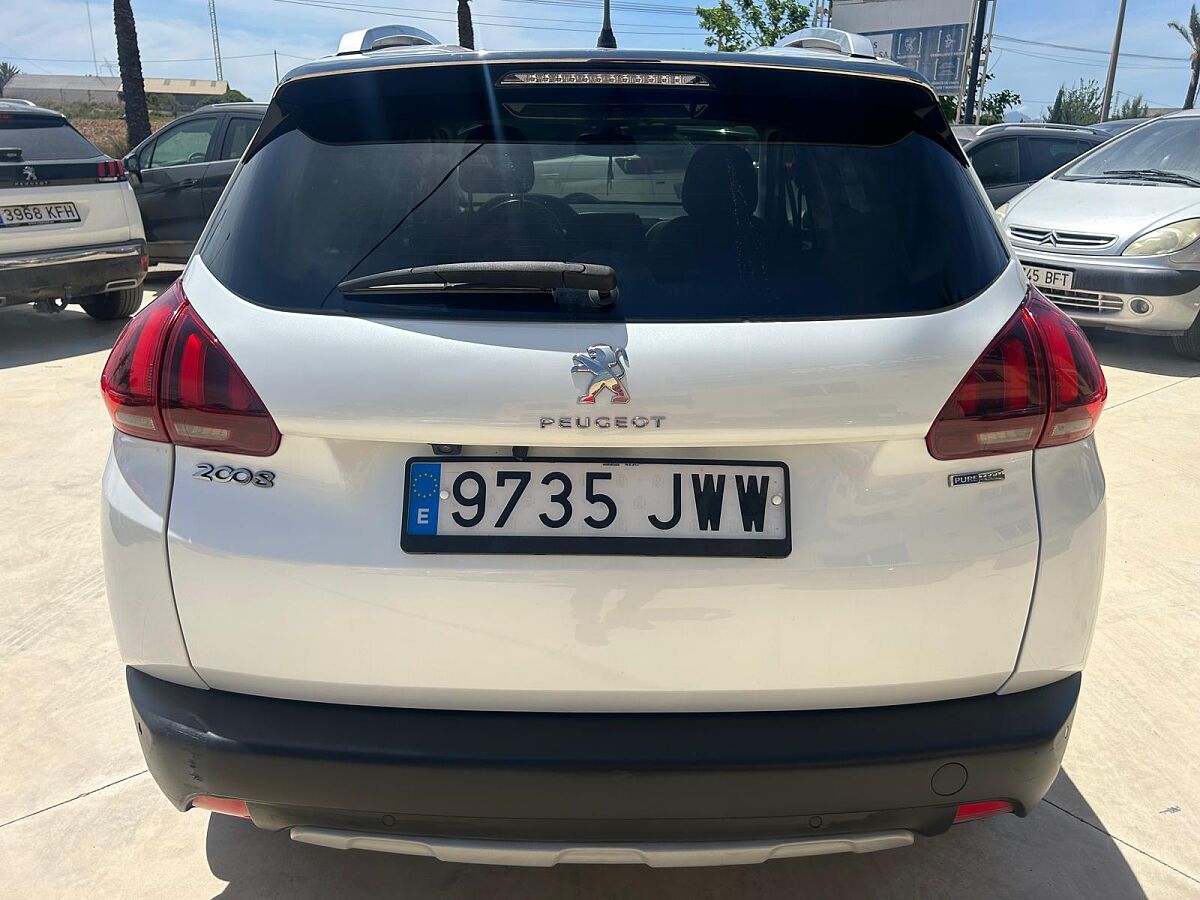 PEUGEOT 2008 ALLURE 1.2 E-THP AUTO SPANISH LHD IN SPAIN 108K 1 OWNER SUPERB 2017